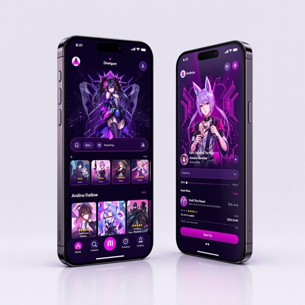 香蕉动漫APP界面展示